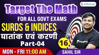 11 AM- All Govt Exams  Target The Maths By Sahil S