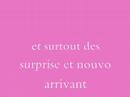 sgénérique de un jour rose l otre noir