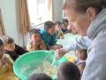 Mongolia - Making PlayDough
