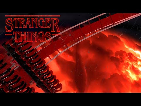 Amazing Stranger Things Roller Coaster 360 VR video - YouTube