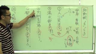 助動詞「る」「らる」の識別