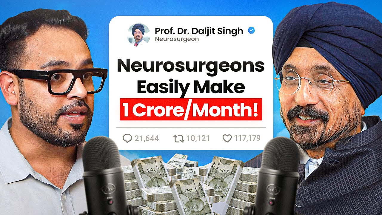 Neurosurgery Reality: High Salary, High Stress, Tough Lifestyle & Future Scope | Dr. Daljit Singh