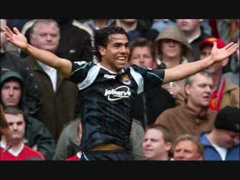 Carlos T&eacute;vez en el West Ham