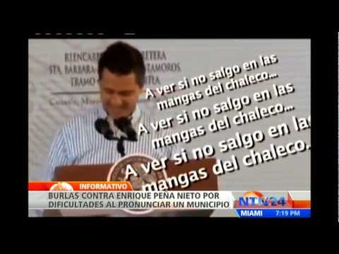 Nueva confusión de Enrique Peña Nieto lo convierte en centro de burlas