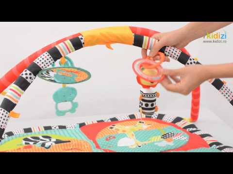 Prezentare video Bright Starts salteluta Zoo Tails