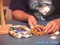 Pretzel Crafts: Unique Artistic Wreaths and Picture Frames : How to Make a Vacation Memory Wreath: Pretzel Crafts