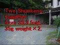 How to throw Star-Shuriken from long distance.