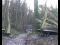 Rubbish in Cadzow Glen Park