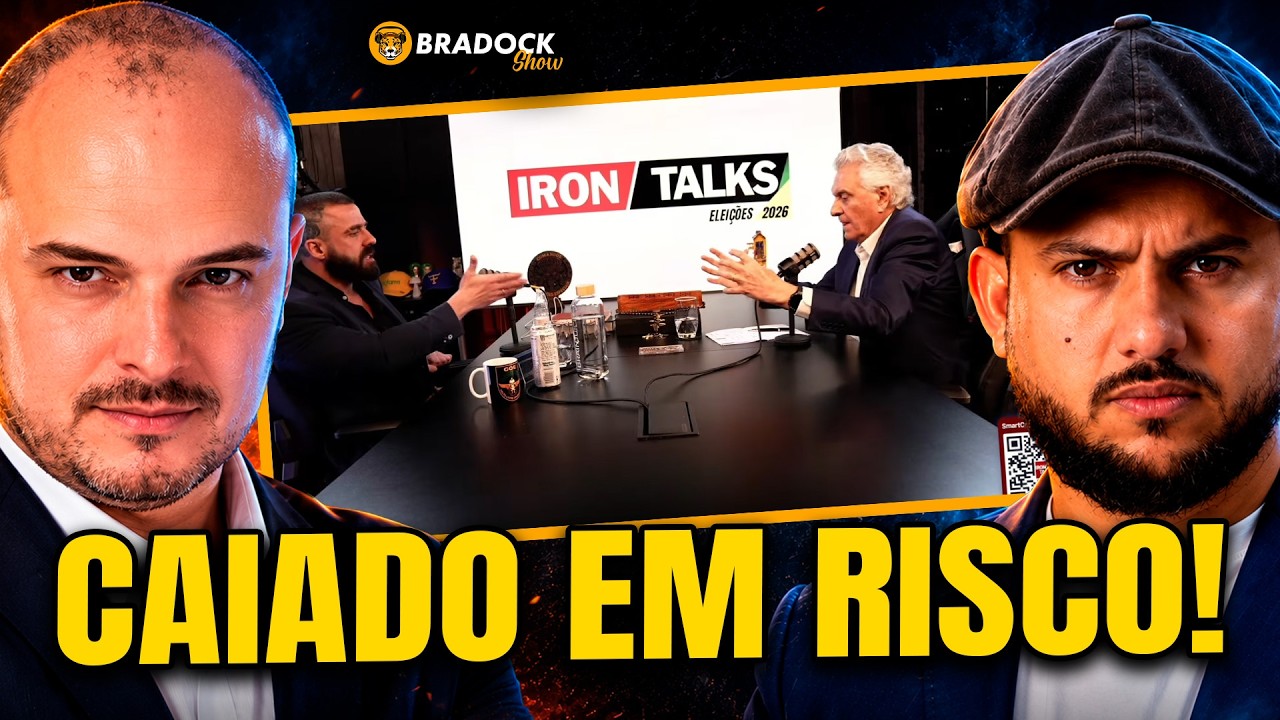 MÁSCARA CAIU: O erro fatal de Caiado em podcast enterrou suas chances para 2026?