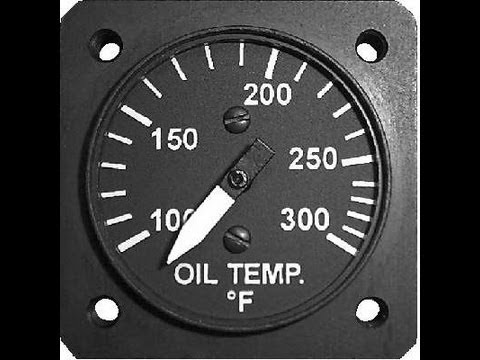 how to oil temp gauge