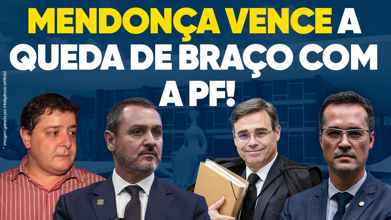 Mendonça Vence Queda de Braço com a PF e Pega o Lulinha!