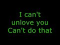 Unlove you