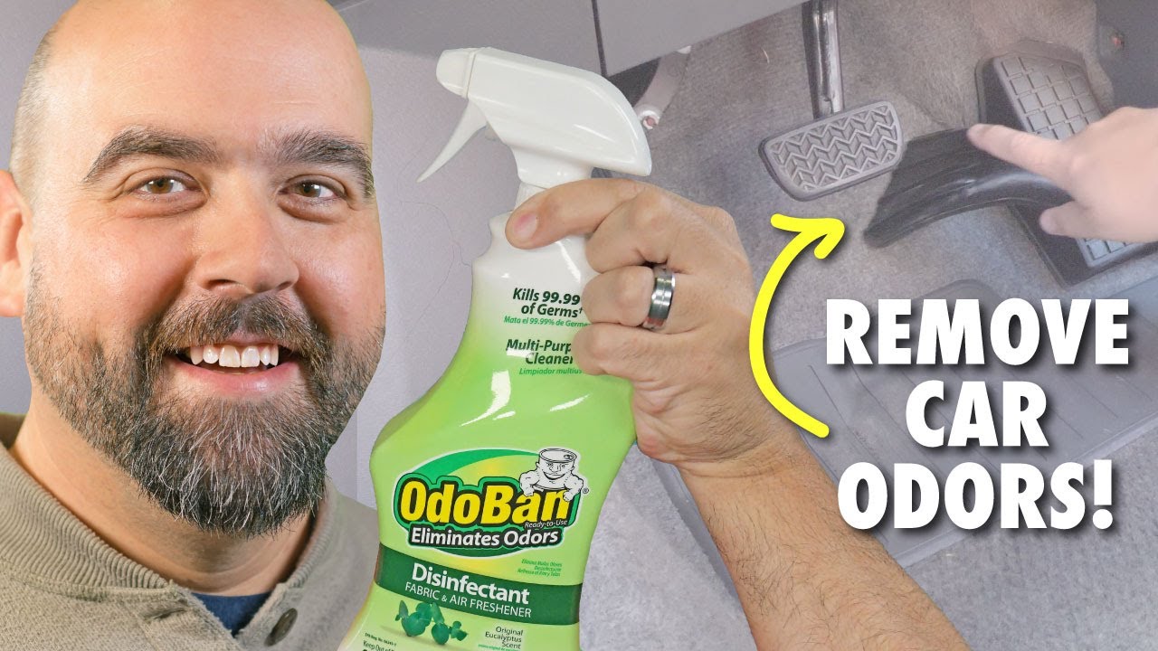 How to Get Smoke Smell Out of Car with OdoBan [Remove Smoke Smell from Car]