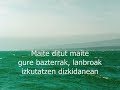 MIKEL LABOA:Gure bazterrak /euskaraz & castellano