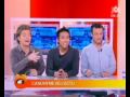 passage d'un des lanceurs de canettes au morning caf� de m6.