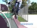 BMX Tricks, Jumps, and Tips : How to Land a Double Peg Stall on a Ramp: BMX Tricks