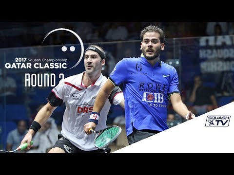 Squash - Qatar Classic 2017 Rd 2 - Roundup Pt 2