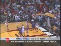 Alonzo Mourning blocks Channing Frye