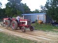 International 1066 Farmall pulling International 1066 Farmall pulling
