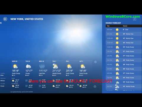 how to change bing weather location