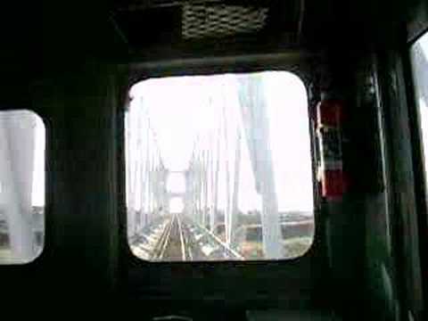 島原鉄道キハ20　安新大橋を渡る