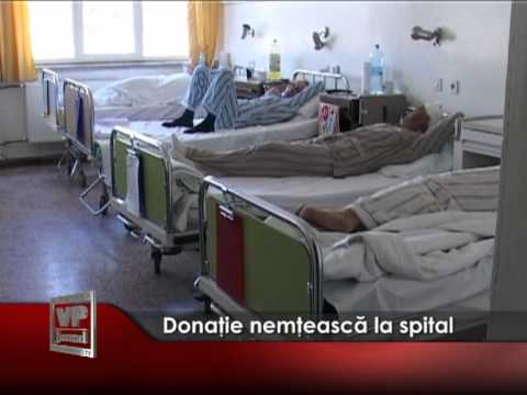 Donaţie nemţească la spital