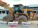 Excavator wheelie Excavator wheelie