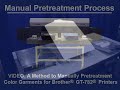 Manual Pretreat Colored Garments for Brother Gt-78