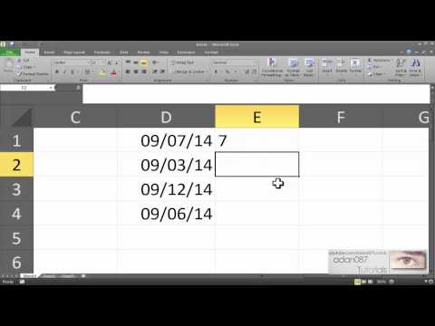 how to isolate year in excel