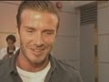 David Beckham given a red card at son Romeo's football match