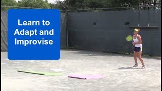 Tennis Drill - Improve your Tracking and Adaptation Skills