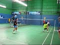 Badminton in Action Badminton in Action