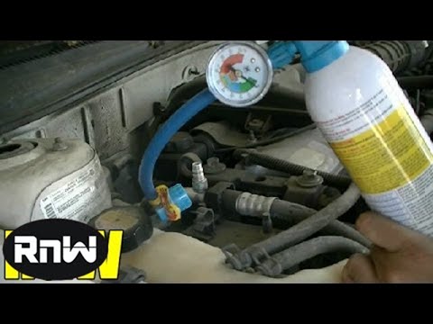 how to add oil to auto a c compressor