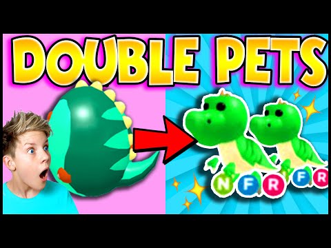 How To DOUBLE PETS in Adopt Me!! 100% WORKS! TikTok Hacks That Actually Work!! PREZLEY