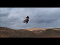 jimmy albertson tests out the troy lee designs honda in preparation for the 2009 ama supercross series