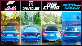 Forza Horizon 3 vs. Driveclub vs. The Crew vs. Need For Speed!