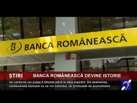 Banca Românească devine istorie