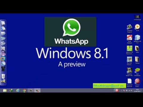 how to download whatsapp on laptop windows 7
