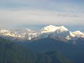 View from our balcony in Pelling