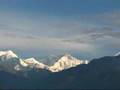 View from our balcony in Pelling