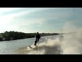 Waterskiing Naples Aivars wailing on the ski