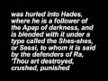 Origin of the Beast 666 Pt. 1 (Kamite Gnostic)