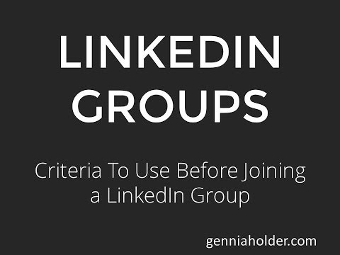 how to join groups on linkedin