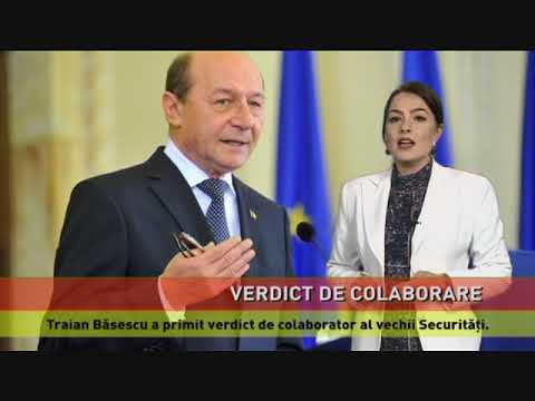 Traian Băsescu a primit verdict de colaborator al Securității