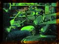 the nintendo drummer plays along with the music from the totally rad intro.
