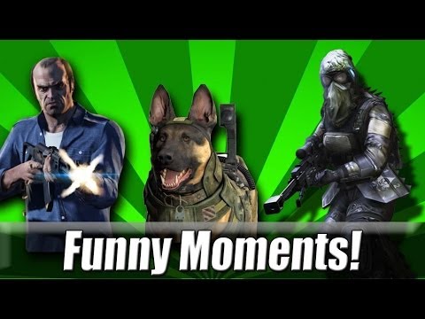 Funny Moments GTA 5, COD Ghost & Killzone! - The Crew Hike, Captain & Meat! - Funny Montage GTA 5