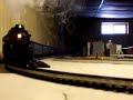 MTH Reading T-1 4-8-4 doing 10 mph MTH Reading T-1 4-8-4 doing 10 mph