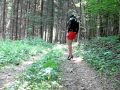 roter Lederrock