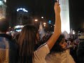 Hot Argentinean girl celebrating football victory