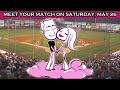 Click here to watch this video Meet Your Match at Knights Stadium